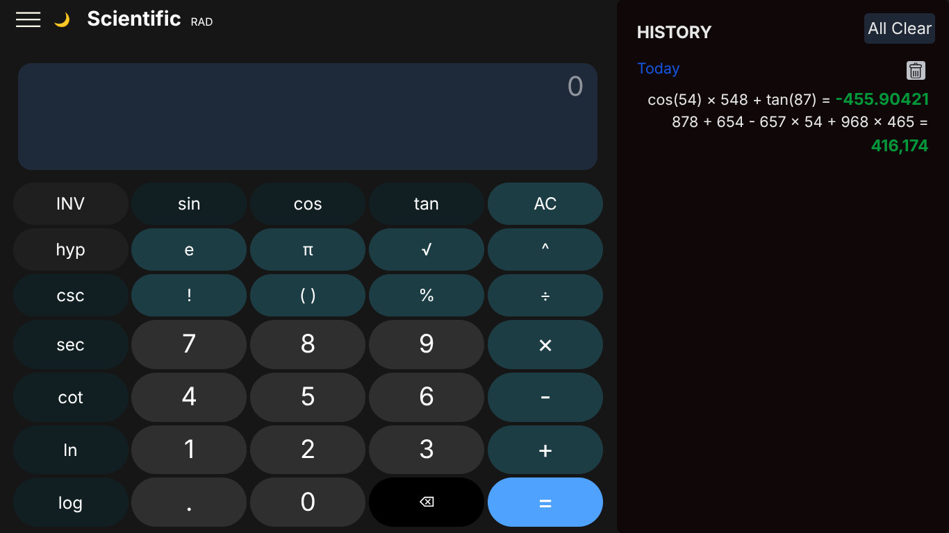 CalculatorX